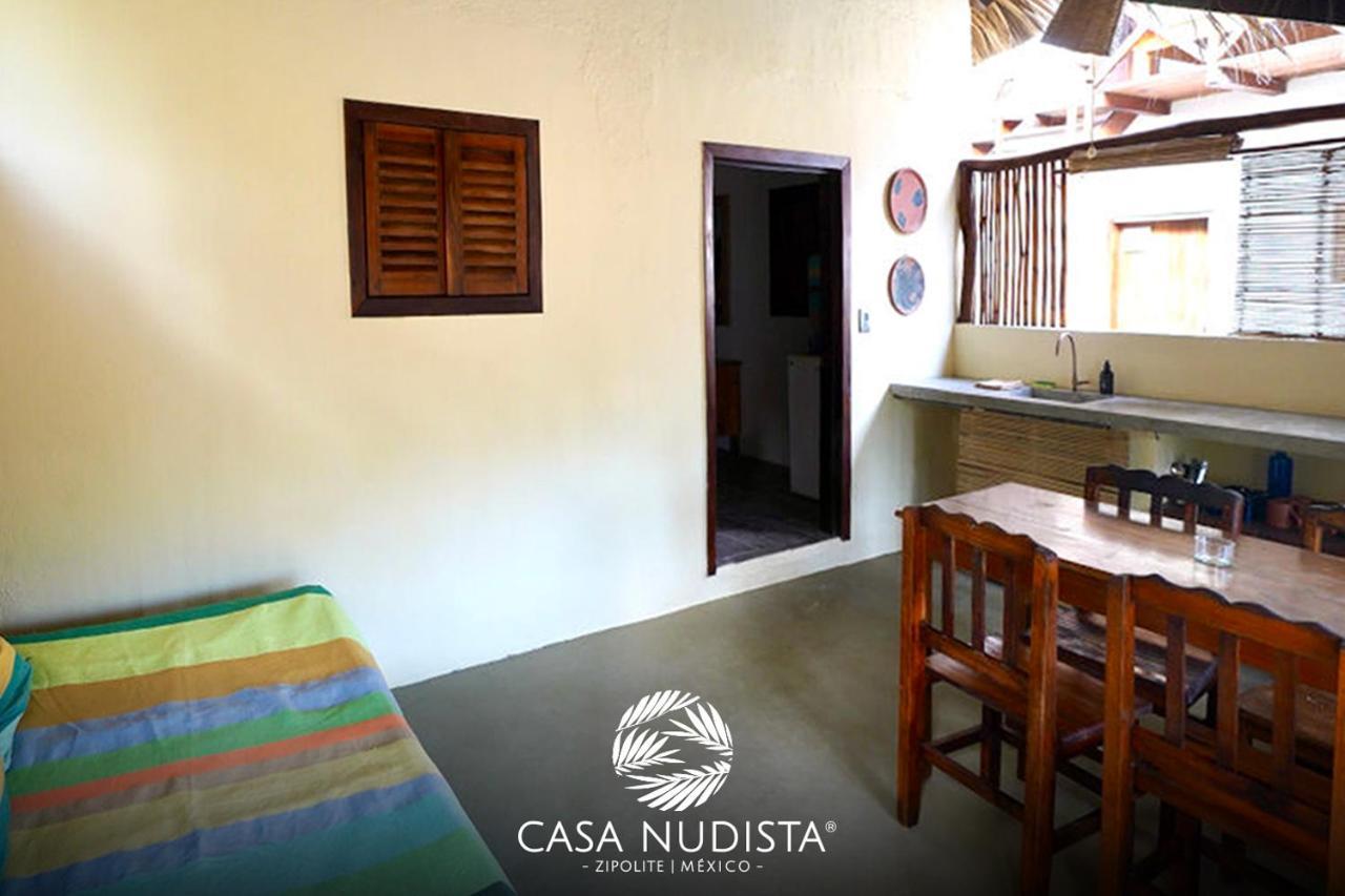 Casa Nudista - Lgbt Hotel Zipolite Kültér fotó