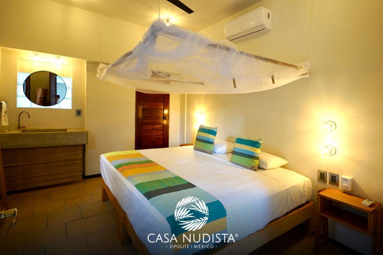 Casa Nudista - Lgbt Hotel Zipolite Kültér fotó