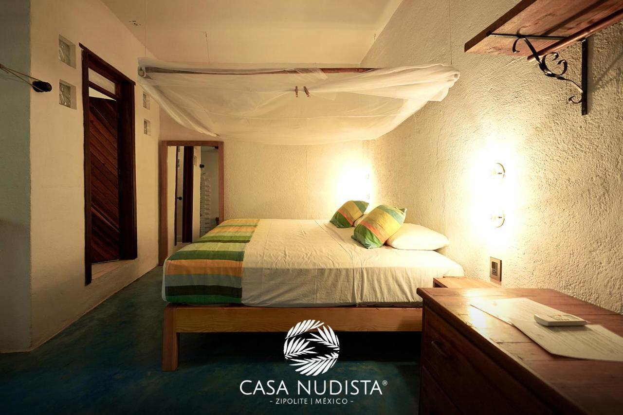Casa Nudista - Lgbt Hotel Zipolite Kültér fotó