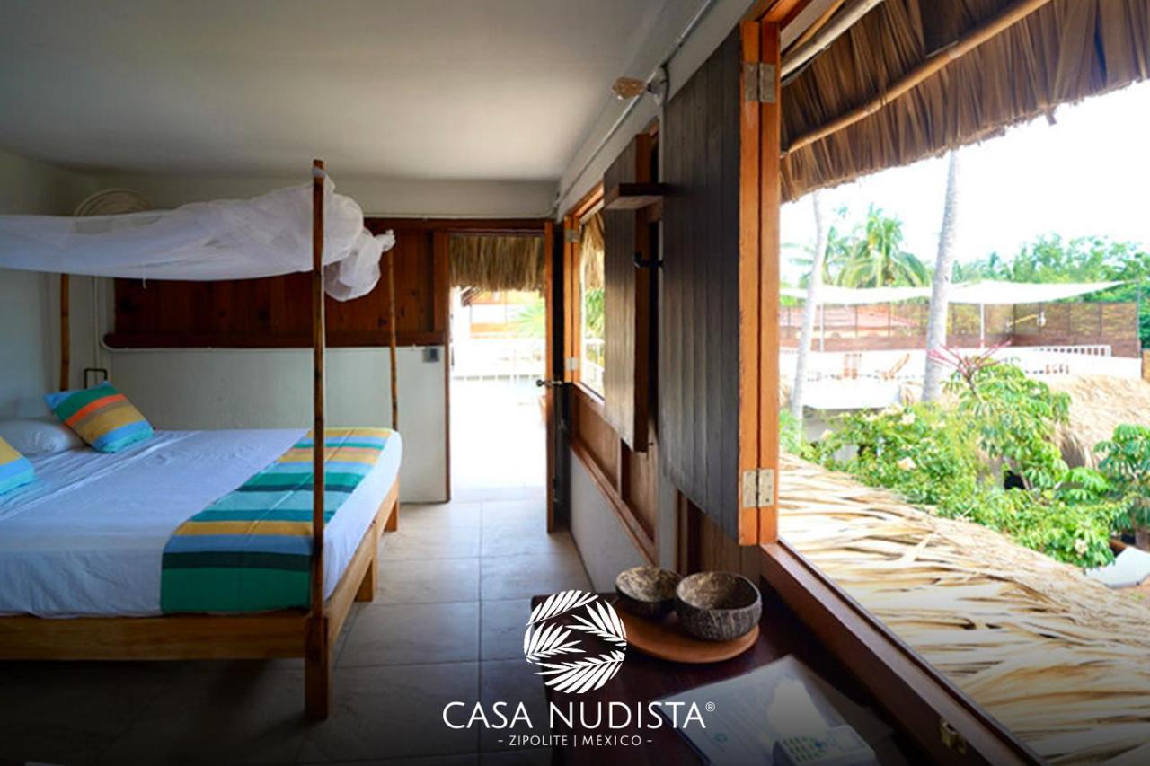 Casa Nudista - Lgbt Hotel Zipolite Kültér fotó