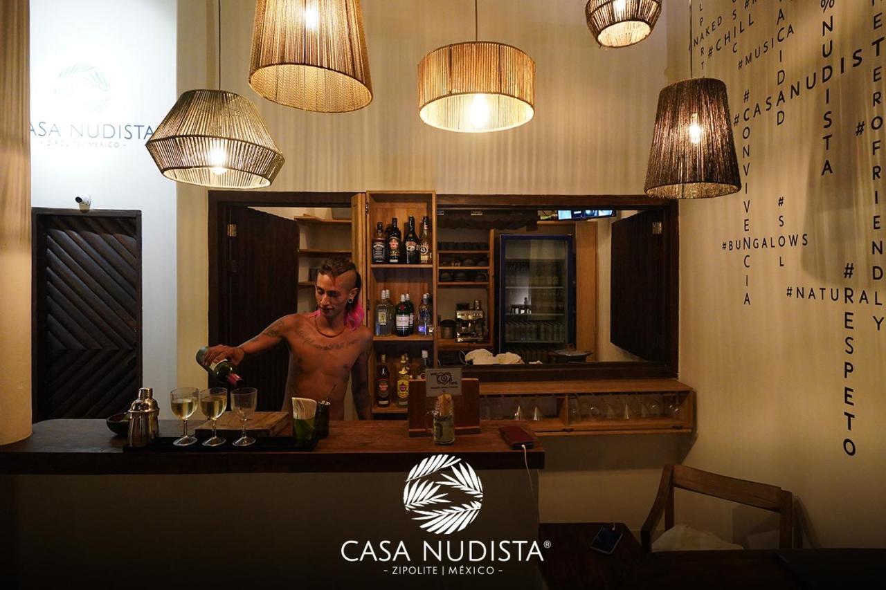 Casa Nudista - Lgbt Hotel Zipolite Kültér fotó