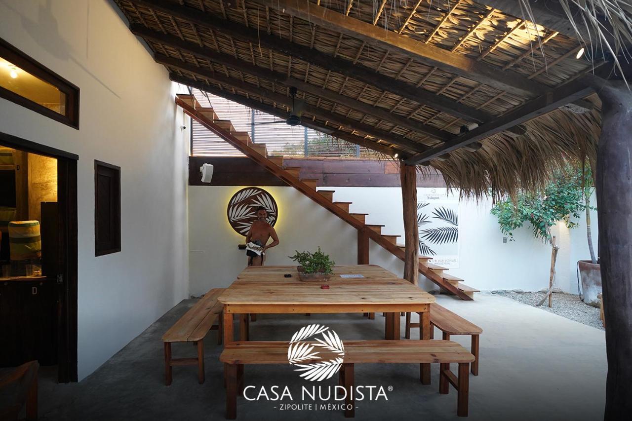 Casa Nudista - Lgbt Hotel Zipolite Kültér fotó