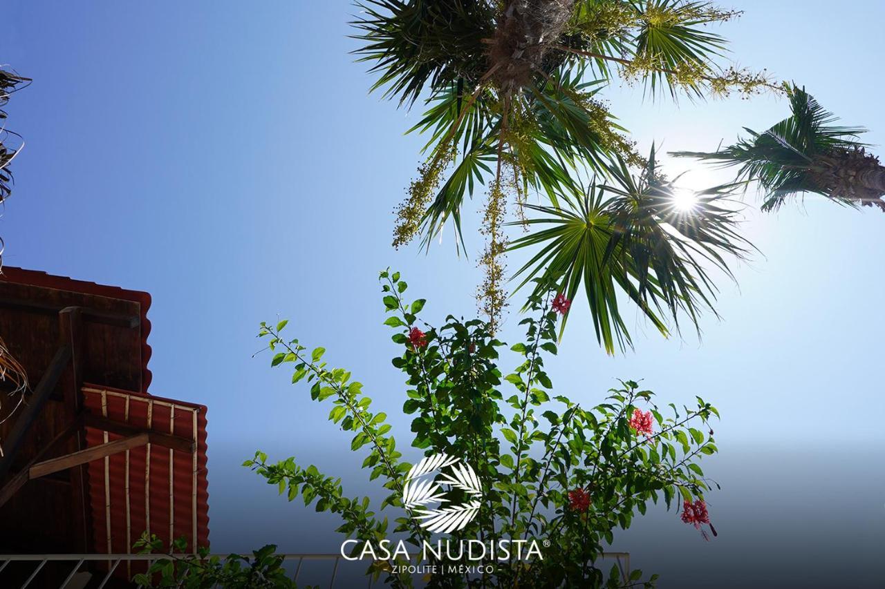 Casa Nudista - Lgbt Hotel Zipolite Kültér fotó
